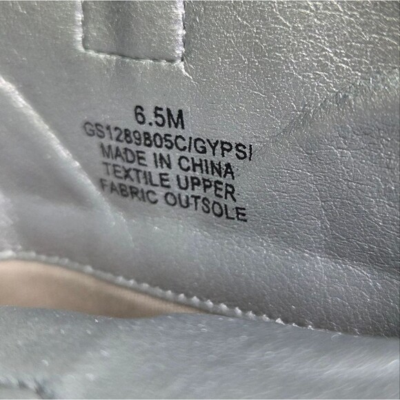 MIA Gypsi Glitter Western Boots Silver Size 6.5M - Picture 7 of 7